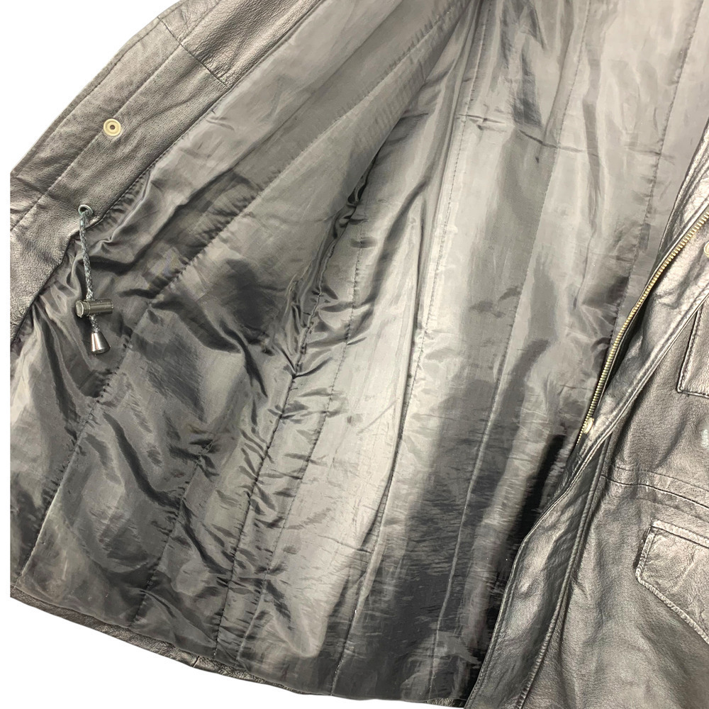 Vintage 1970's Excelled U.S. Army Leather Field Jacket 72-1420 Sz LT Vietnam Era - Picture 5 of 9